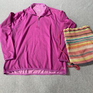 Avia Size 2XL Sweatshirt and Hobo Back pack bag